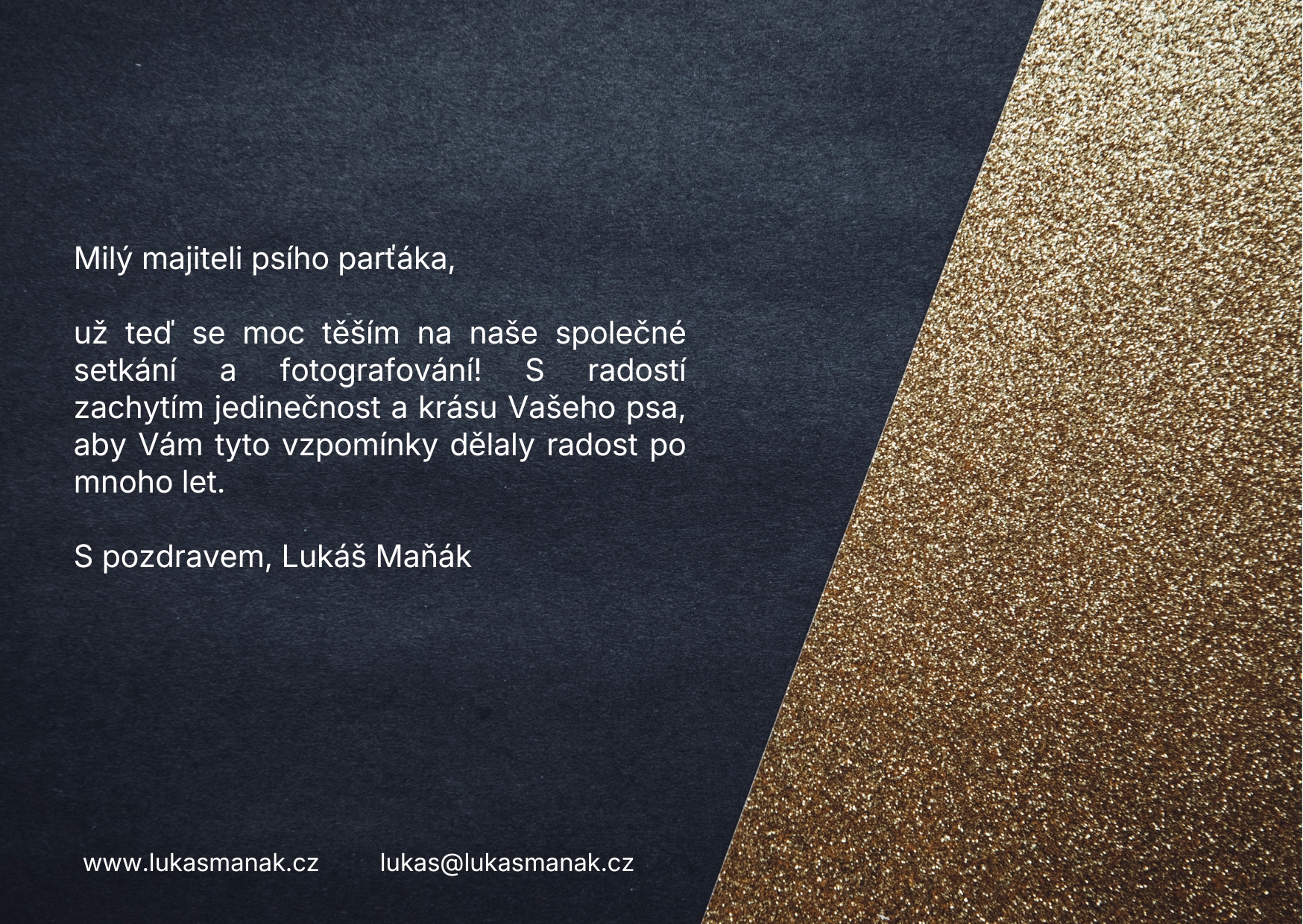 Zadní strana poukazu